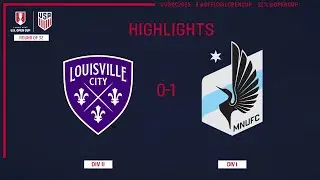 Louisville City FC vs Minnesota United FC Highlights | U.S. Open Cup Round of 32 | May 7, 2025