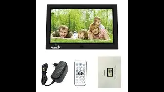Miracle Digital 10 Inch Digital Photo Frame