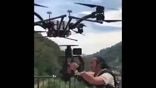 Dual X hexa Drone for  Cinematography #drone #dji