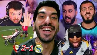 LAUGHING AT REAL MADRID FANS AFTER REAL MADRID LOST 2-1 AGAINST OSASUNA !