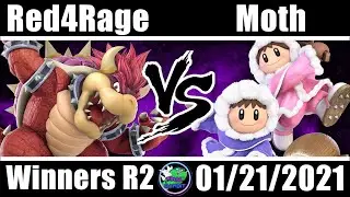 Ultimate Final Gambit #58 - Red4Rage (Bowser) vs Moth (Ice Climbers)