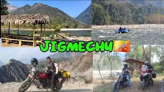 JIMECHU WILD RIDE & CAMP :First time Vlogging in Sharchop Language