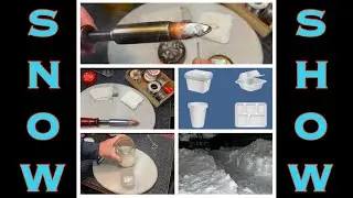 Tinning A Soldering Iron- Fun With Extruded and Expanded Polystyrene. Snow Results-