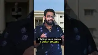 Sairam college students 😶 #sairam #chennai