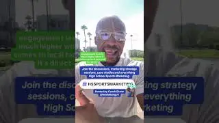 Join #hssportsmarketing #SportsMarketing&nbsp;#highschoolathletes #NIL #nileducation #hsnildealsguy