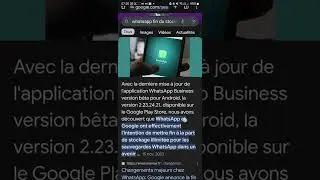 Stocker ses photos WhatsApp quand google le prend en compte dans son allocation des 15go gratuit