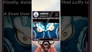 Onepiece Episode 1072 💥🥶 #luffy #kaido #onepiece
