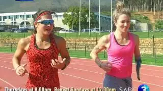 Paralympian Ilse Hayes inspires with every step