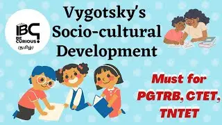 #ctettamil #pgtrb #tntet Vygotsky Theory in Tamil | Socio-cultural Development in Tamil. #tnteu #trb