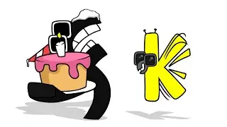 HBD to you but K is mad / Alphabet Lore