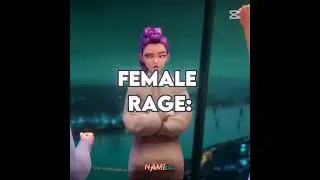 Female rage vs male rage