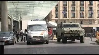 Bruxelles: fanzone sous surveillance apr&egrave;s de nouvelles menaces terroristes