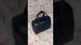 What&rsquo;s in my Bag👜🖤Fossil Sydney Satchel