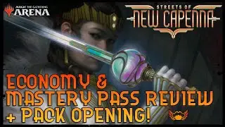 Mastery Pass Value + MTG Arena Economy Analysis! Magic Arena Pack Opening Full Mastery Pass Purchase