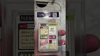 Rate it or hate it Japanese exclusive carddass ivysuar #pokemon #pokemoncards #fyp #viral #pikachu