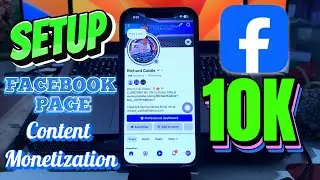 Paano mag SETUP ng Content Monetization sa Facebook Page
