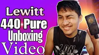 Lewitt 440 pure condensor microphone unboxing video 2025