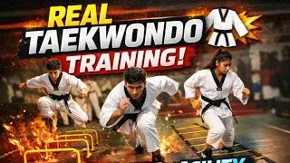 🔥 Taekwondo Training | Speed • Power • Agility Drills 🥋💥  #viral #video #trending 