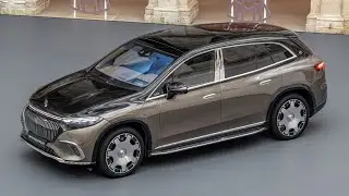 2024 Mercedes-Maybach EQS 680 SUV First Electric Maybach Exterior Design