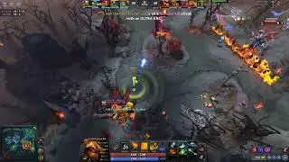 Dota 2 Earthshaker 4 man echo slam with refresher orb