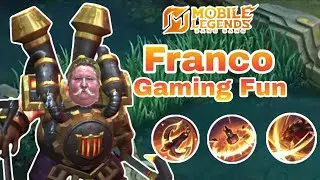 Miss Hook ❌ Fun On 🔥 Franco Gameplay #funny #franco #mobilelegends #mlbb #viral 