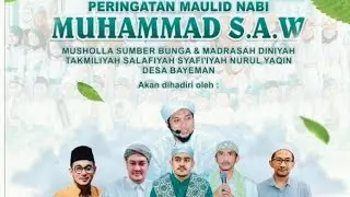 PENGAJIAN UMUM DAN MAULID NABI SAW sumber bunga || bayeman arjasa situbondo 2026