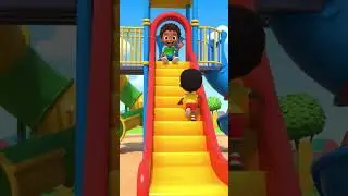 Kids Slide Fun 🎠 | Playground Cartoon for Kids