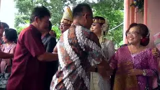 Keyjen & Lidya Pesta adat Batak Part 1