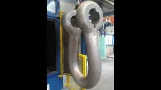 SIAPRO designed and constructioned Hook Shotblasting Machine, Дробемет, Дробеметная установка