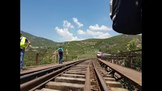 Bralos rail pass (lianokladi - tithorea) with excursion train 22/06/2019 (το τραινο της ιστοριας )