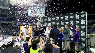 Kansas State Football | Pop-Tarts Bowl Postgame Trophy Presentation | K-State 28, NC State 19