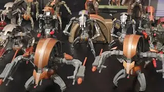 Destroyer Droids. Droidekas. Star Wars Prequels.