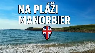 Na Pl&aacute;ži MANORBIER 🏖️🇬🇧 [Deň 6/14] (Wales)