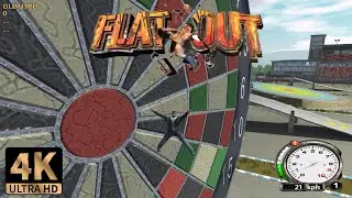 FlatOut | Darts (Grand Slam Stadium) | PC Gameplay 4K