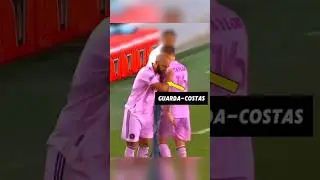 O Guarda COSTA do MESSI joga muito 😱😮#messi #futebol