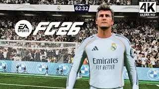 EA SPORTS FC 26 | Real Madrid Legends vs Liverpool Legends | PS5 4K