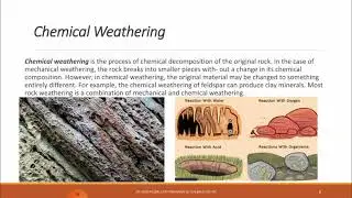 Lecture 2 (Geotech) : Soil Formation (urdu)