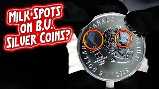 BU Silver Coins with Milk Spots? SILVER Unboxing!