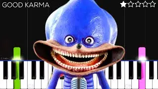 Shin Sonic Band - Good Karma | EASY Piano Tutorial