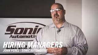 Sonic Automotive Senior Director of Talent Acquisition John Perez on Universal Technical Institute