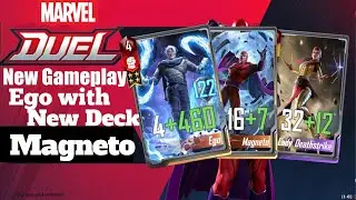 Marvel Duel | New Gameplay Ego with Magneto Deck