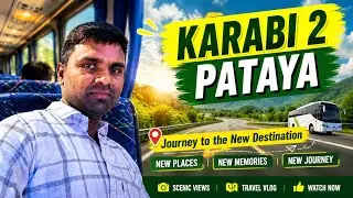 Krabi To Pattaya travel Public transport 🇹🇭 #thailand #pattaya