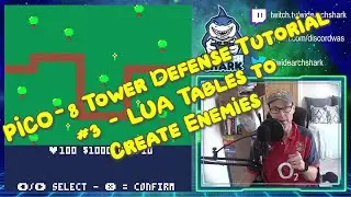 PICO-8 Tower Defense Tutorial - Part 03 - Using tables to create enemies