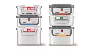 L&ouml;sungen f&uuml;r die AEMP | Sterilisationscontainer und Zubeh&ouml;r der KLS Martin Group