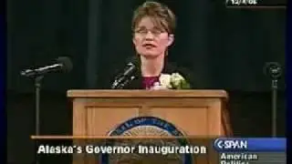 The Inaugural Address of Alaska Governor Sarah Palin