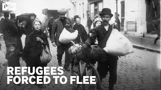 Why do refugees flee their homes?