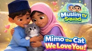 🐾 Mimo the Cat &ndash; We Love You! | Islamic Nursery Rhyme for Kids 🐾 Muslim Squad TV