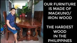 Dining Set made of Magkuno/IronWood | HARD WOOD FURNITURE