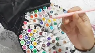 Unboxing my cheap touchfive markers!!! #touchfive #unboxing