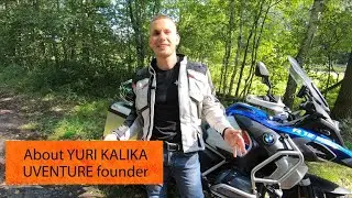 Yuri Kalika, Founder of UVENTURE. Motorcycle tours